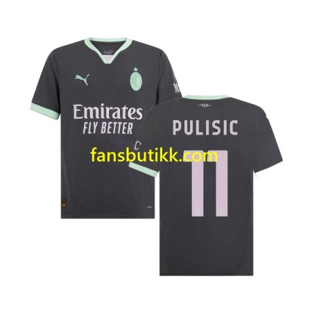 Fotballdrakt AC Milan Pulisic 11 Tredjetrøye 2024-2025 Kortermet